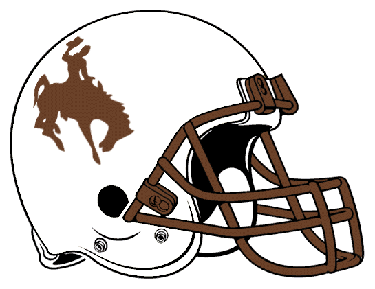Wyoming Cowboys 1997-1999 Helmet Logo iron on transfers for fabric